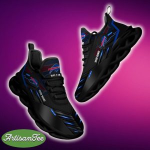 Buffalo Bills NFL Max Soul Shoes Custom Name Black Chunky Sneakers For Clunky Sneakers - Buffalo Bills Max Soul Shoes, Gifts For Fan, Gifts For Dad, Custom Your Name, Custom Gifts_5