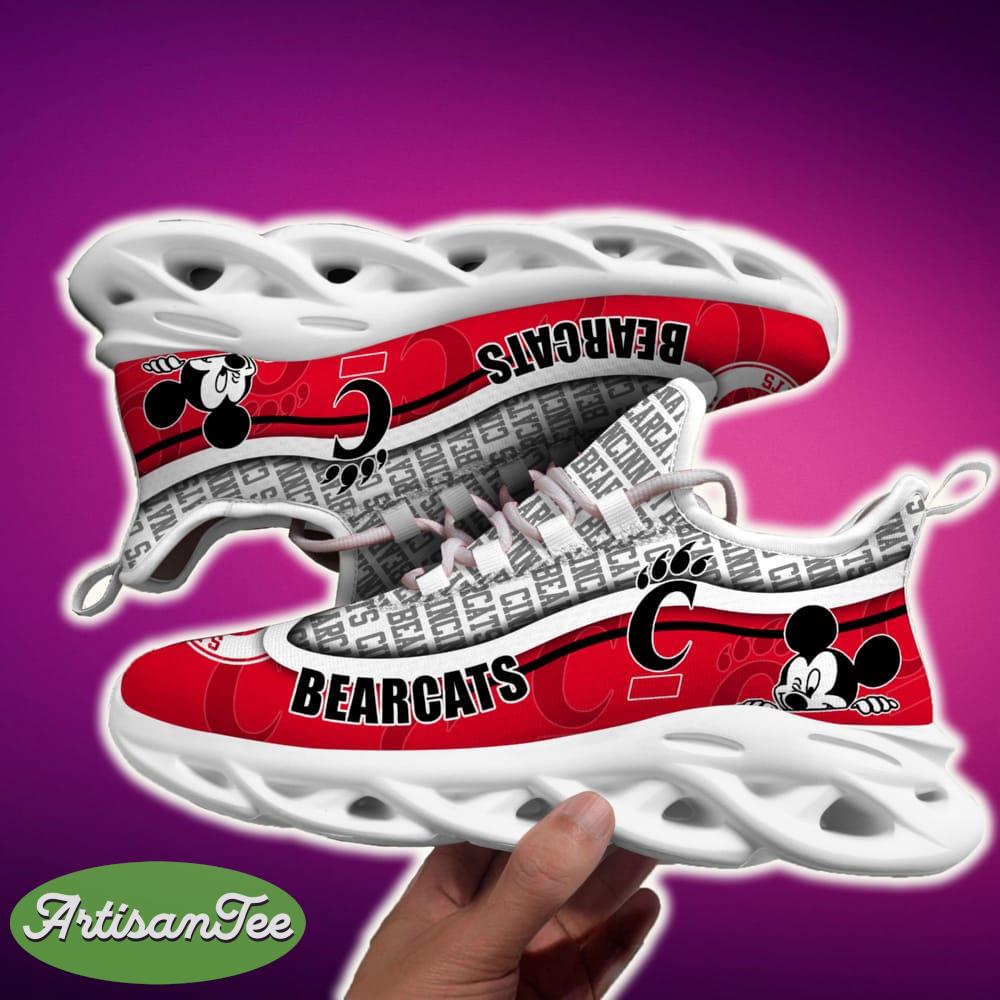 cincinnati bearcats black and white performance sports sneakers ideas for men and women gift max soul shoes 3 Cincinnati Bearcats Black And White Performance Sports Sneakers Ideas For Men And Women Gift Max Soul Shoes - Cincinnati Bearcats Black And White Clunky Sneakers For Fans This Season, Custom Sport Shoes_6