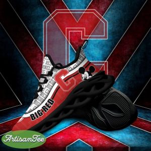 Cornell Big Red Black And White Clunky Sneaker NCAA Teams For Fans Running Shoes New Clunky Sneakers - Cornell Big Red Black And White Clunky Sneakers For Fans This Season, Custom Sport Shoes_3