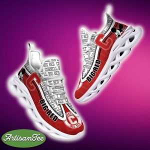 Cornell Big Red Black And White Clunky Sneaker NCAA Teams For Fans Running Shoes New Clunky Sneakers - Cornell Big Red Black And White Clunky Sneakers For Fans This Season, Custom Sport Shoes_5