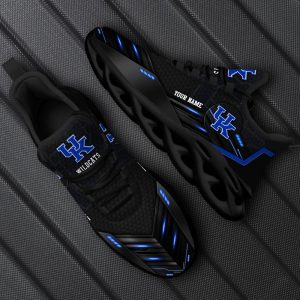 Custom Name Kentucky Wildcats Team Black Max Soul Shoes NCAA Teams For Fans Running Shoes New Clunky Sneakers - 220824-081201