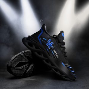 Custom Name Kentucky Wildcats Team Black Max Soul Shoes NCAA Teams For Fans Running Shoes New Clunky Sneakers - 220824-081315