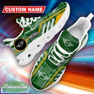 Custom Name Mini Logo Camo Green Influence Sport Sneaker Gift For Men Women Max Soul Shoes - Custom Name Mini Logo Racing Car Tractor Farmer Max Soul Shoes Photo 17