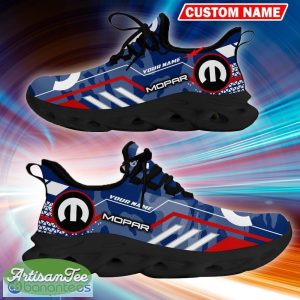 Custom Name Mopar Logo Camo Blue Craftsmanship Running Sneaker Gift For Men Women Max Soul Shoes - Custom Name Mopar Logo Racing Car Tractor Farmer Max Soul Shoes Photo 8