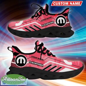Custom Name Mopar Logo Camo Pink Creative Chunky Sneaker Gift For Men Women Max Soul Shoes - Custom Name Mopar Logo Racing Car Tractor Farmer Max Soul Shoes Photo 5
