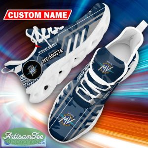 Custom Name MV Agusta Logo Camo Navy Stride Running Sneaker Gift For Men Women Max Soul Shoes - Custom Name MV Agusta Logo Racing Car Tractor Farmer Max Soul Shoes Photo 20
