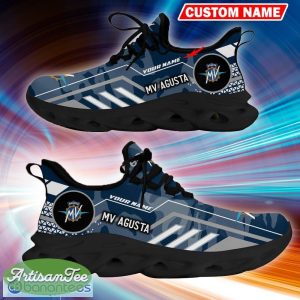 Custom Name MV Agusta Logo Camo Navy Stride Running Sneaker Gift For Men Women Max Soul Shoes - Custom Name MV Agusta Logo Racing Car Tractor Farmer Max Soul Shoes Photo 10
