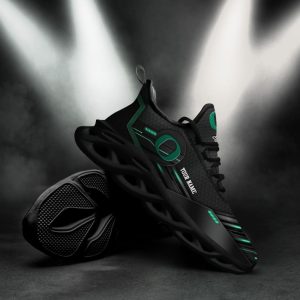 Custom Name Oregon Ducks Team Black Max Soul Shoes NCAA Teams For Fans Running Shoes New Clunky Sneakers - 220824-091637