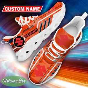 Custom Name Suzuki Logo Camo Orange Graphic Chunky Sneaker Gift For Men Women Max Soul Shoes - Custom Name Suzuki Logo Racing Car Tractor Farmer Max Soul Shoes Photo 19