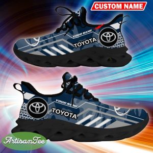 Custom Name Toyota Logo Camo Navy Accentuate Running Sneaker Gift For Men Women Max Soul Shoes - Custom Name Toyota Logo Racing Car Tractor Farmer Max Soul Shoes Photo 10