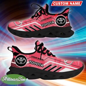 Custom Name Toyota Logo Camo Pink Embrace Chunky Sneaker Gift For Men Women Max Soul Shoes - Custom Name Toyota Logo Racing Car Tractor Farmer Max Soul Shoes Photo 5