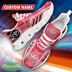 Custom Name Toyota Logo Camo Pink Embrace Chunky Sneaker Gift For Men Women Max Soul Shoes - Custom Name Toyota Logo Racing Car Tractor Farmer Max Soul Shoes Photo 15