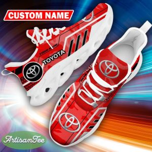 Custom Name Toyota Logo Camo Red Motivate Sport Sneaker Gift For Men Women Max Soul Shoes - Custom Name Toyota Logo Racing Car Tractor Farmer Max Soul Shoes Photo 14