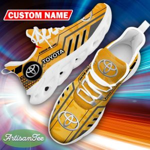 Custom Name Toyota Logo Camo Yellow Empower Chunky Sneaker Gift For Men Women Max Soul Shoes - Custom Name Toyota Logo Racing Car Tractor Farmer Max Soul Shoes Photo 12