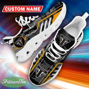 Custom Name Triumph Logo Camo Black Envision Running Sneaker Gift For Men Women Max Soul Shoes - Custom Name Triumph Logo Racing Car Tractor Farmer Max Soul Shoes Photo 11