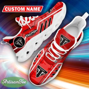 Custom Name Triumph Logo Camo Red Dynamic Chunky Sneaker Gift For Men Women Max Soul Shoes - Custom Name Triumph Logo Racing Car Tractor Farmer Max Soul Shoes Photo 14