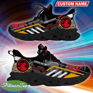 Custom Name Vauxhall Logo Camo Black Showcase Sport Sneaker Gift For Men Women Max Soul Shoes - Custom Name Vauxhall Logo Racing Car Tractor Farmer Max Soul Shoes Photo 1