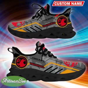 Custom Name Vauxhall Logo Camo Grey Culture Sport Sneaker Gift For Men Women Max Soul Shoes - Custom Name Vauxhall Logo Racing Car Tractor Farmer Max Soul Shoes Photo 3