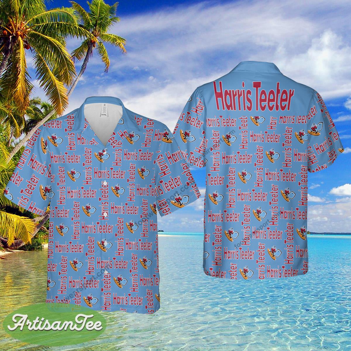 harris teeter Brand Retro Brand New All Over Print Hawaiian Shirt For Summer - harris teeter Brand Retro Brand New All Over Print Hawaiian Shirt For Summer