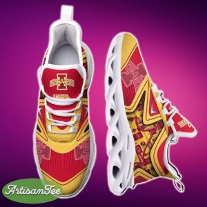 Iowa State Cyclones Black And White Clunky Shoes NCAA Teams For Fans Sports Shoes New Men And Women - Iowa State Cyclones Black And White Clunky Shoes For Fans This Season_6