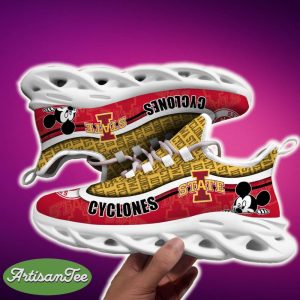 Iowa State Cyclones Black And White Clunky Sneaker NCAA Teams For Fans Running Sports Shoes New Men And Women - Iowa State Cyclones Black And White Clunky Sneakers For Fans This Season, Custom Sport Shoes_6