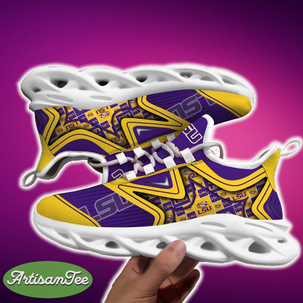 lsu tigers black and white clunky shoes ncaa teams for fans running sports shoes new men and women 1 LSU TIGERS Black And White Clunky Shoes NCAA Teams For Fans Running Sports Shoes New Men And Women - LSU TIGERS Black And White Clunky Shoes For Fans This Season_2