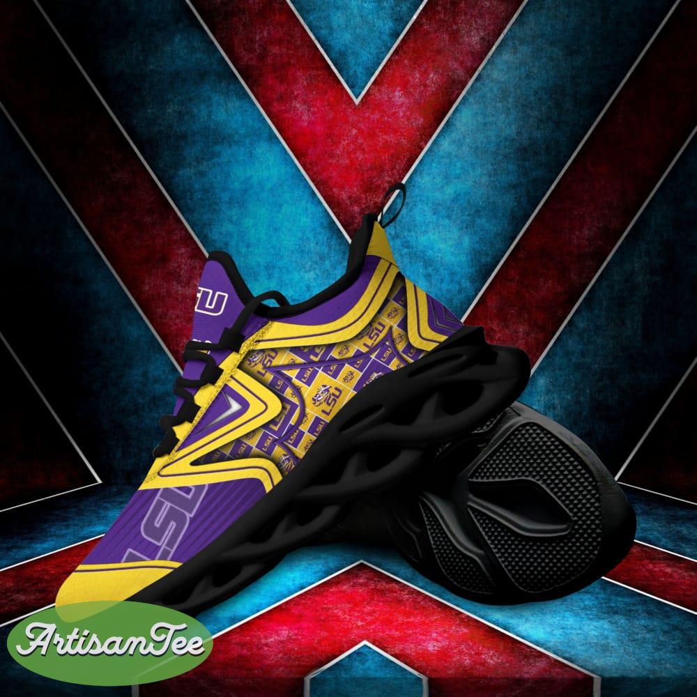 lsu tigers black and white clunky shoes ncaa teams for fans running sports shoes new men and women 3 LSU TIGERS Black And White Clunky Shoes NCAA Teams For Fans Running Sports Shoes New Men And Women - LSU TIGERS Black And White Clunky Shoes For Fans This Season_4