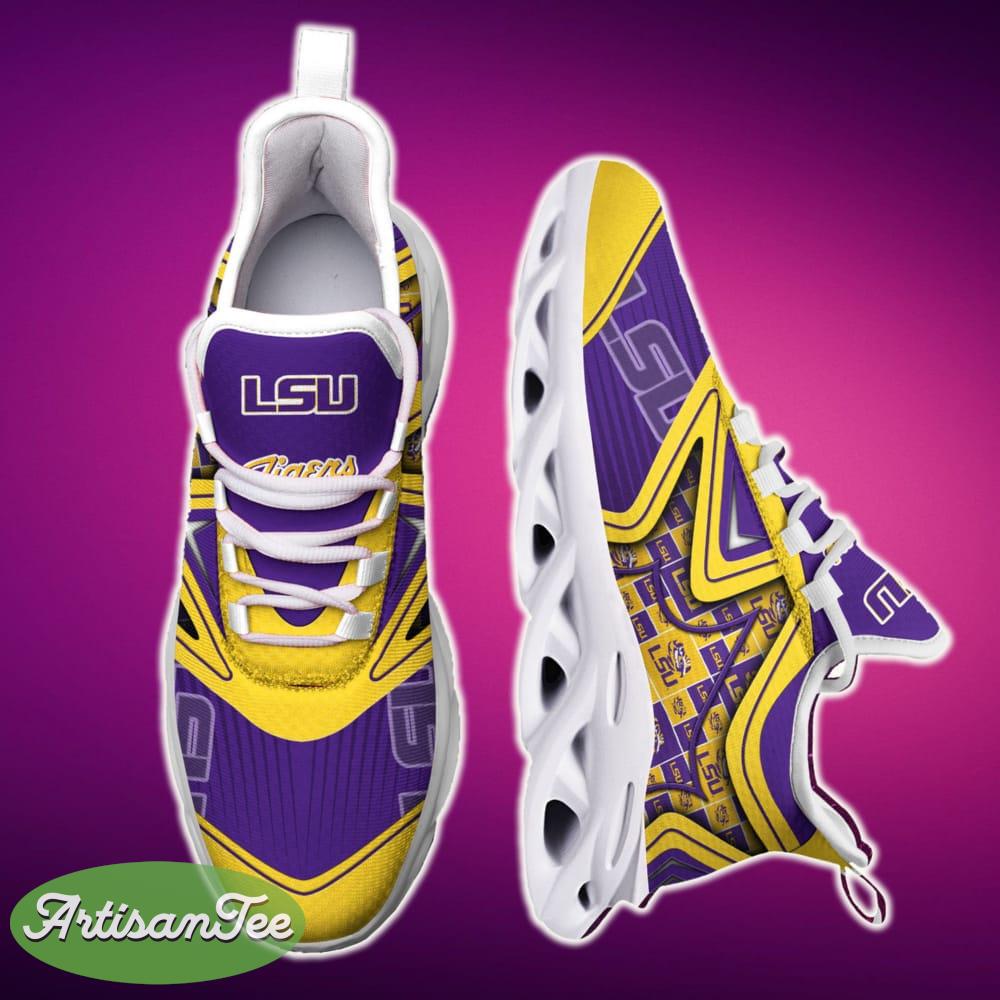 lsu tigers black and white clunky shoes ncaa teams for fans running sports shoes new men and women 5 LSU TIGERS Black And White Clunky Shoes NCAA Teams For Fans Running Sports Shoes New Men And Women - LSU TIGERS Black And White Clunky Shoes For Fans This Season_6
