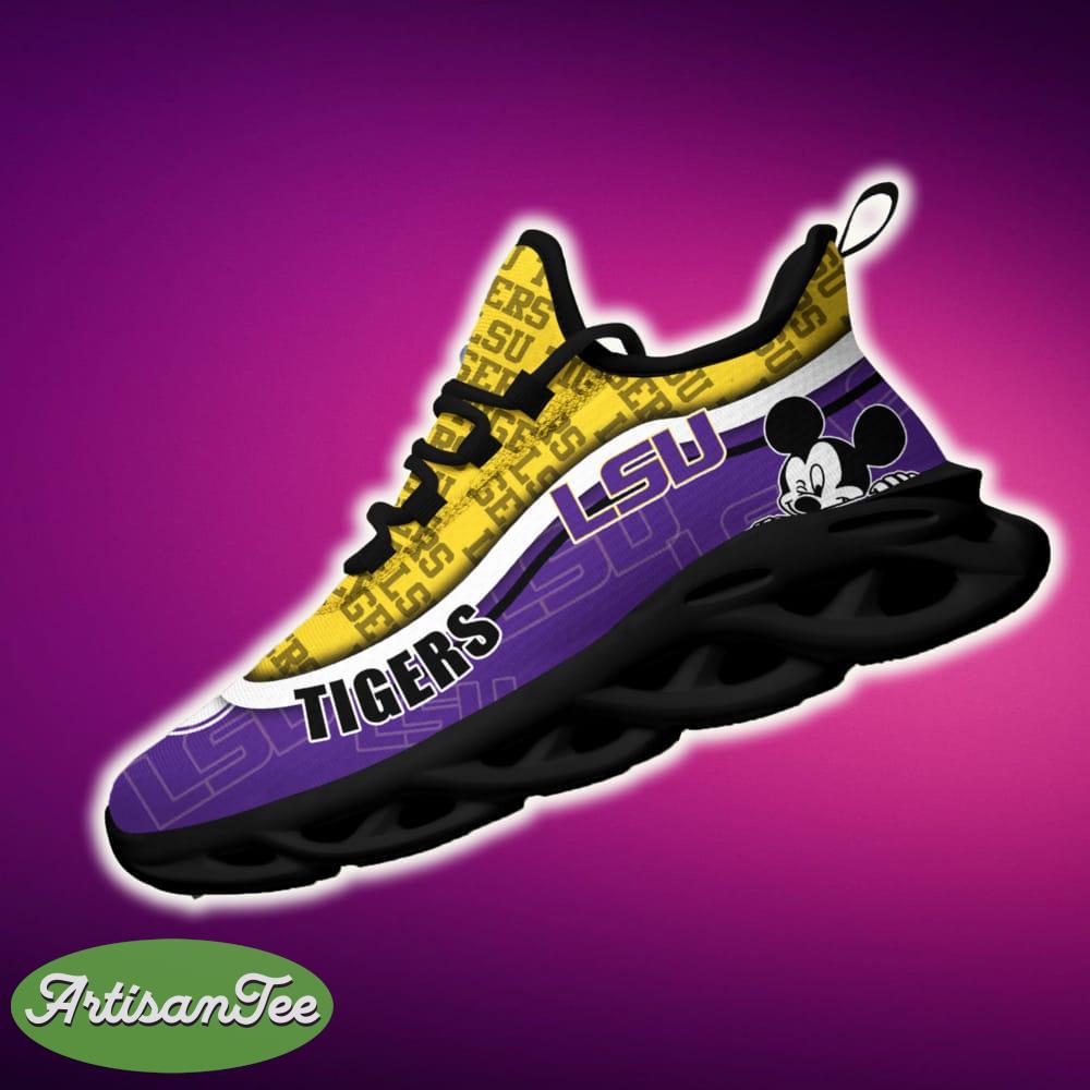 lsu tigers black and white clunky sneaker ncaa teams for fans running shoes new clunky sneakers 1 LSU TIGERS Black And White Clunky Sneaker NCAA Teams For Fans Running Shoes New Clunky Sneakers - LSU TIGERS Black And White Clunky Sneakers For Fans This Season, Custom Sport Shoes_2
