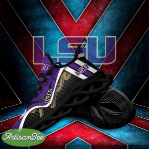 LSU TIGERS Max Soul Shoes NCAA Teams For Fans Running Shoes New Clunky Sneakers - LSU TIGERS Max Soul Shoes New Arrivals Best Gift Ever_3
