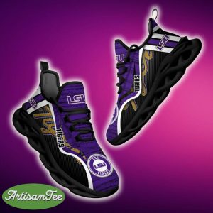 LSU TIGERS Max Soul Shoes NCAA Teams For Fans Running Shoes New Clunky Sneakers - LSU TIGERS Max Soul Shoes New Arrivals Best Gift Ever_4