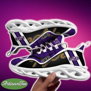 LSU TIGERS Max Soul Shoes NCAA Teams For Fans Running Shoes New Clunky Sneakers - LSU TIGERS Max Soul Shoes New Arrivals Best Gift Ever_1
