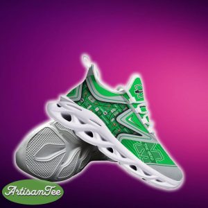 Marshall Thundering Herd Black And White Clunky Shoes NCAA Teams For Fans Sports Shoes New Men And Women - Marshall Thundering Herd Black And White Clunky Shoes For Fans This Season_7