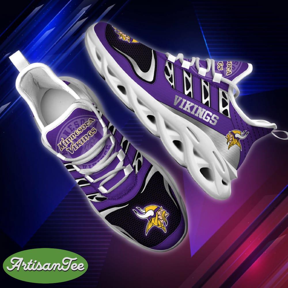 Minnesota Vikings Luxury Sports Sneakers Ideas For Men And Women Gift Max Soul Shoes - Minnesota Vikings Customized Clunky Shoes For Sports Enthusiasts H39618_2