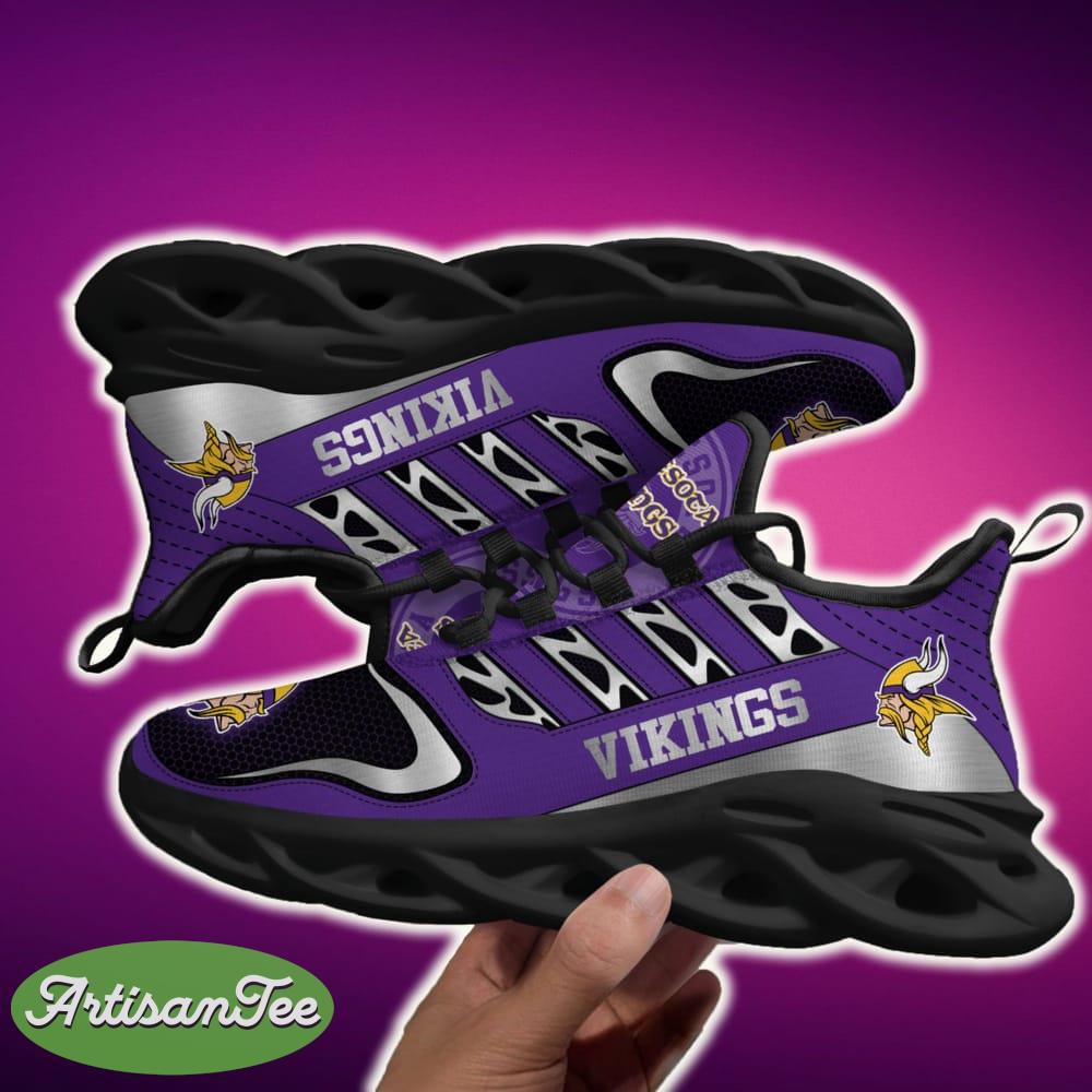 Minnesota Vikings Luxury Sports Sneakers Ideas For Men And Women Gift Max Soul Shoes - Minnesota Vikings Customized Clunky Shoes For Sports Enthusiasts H39618_1