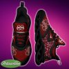 Mississippi State Bulldogs Black And White Edgy Sports Sneakers Ideas For Men And Women Gift Max Soul Shoes - Mississippi State Bulldogs Black And White Clunky Shoes For Fans This Season_1