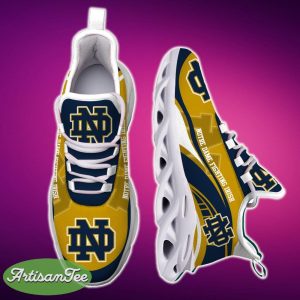 Notre Dame Fighting Irish Sneaker NCAA Teams For Fans Running Shoes New Clunky Sneakers - Notre Dame Fighting Irish Sneakers Max Soul Trending Summer 51190_3