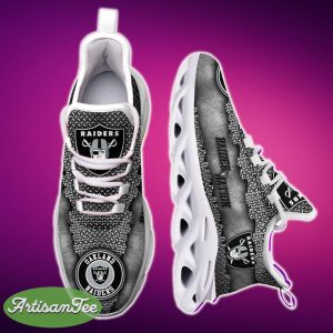 Oakland Raiders Style Sports Sneakers Ideas For Men And Women Gift Max Soul Shoes - Oakland Raiders Clunky shoes Best Gift Ever!_4