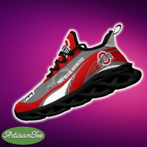 Ohio State Buckeyes Sneaker NCAA Teams For Fans Running Shoes Best Chunky Sneakers - Ohio State Buckeyes Sneakers Max Soul Trending Summer 51190_5