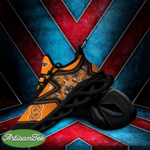 Oklahoma State Cowboys Black And White Branding Sports Sneakers Ideas For Men And Women Gift Max Soul Shoes - Oklahoma State Cowboys Black And White Clunky Shoes For Fans This Season_4