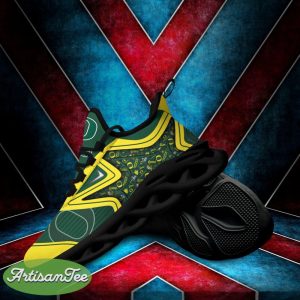 Oregon Ducks Black And White Chunky Shoes NCAA Teams For Fans Running Shoes Best Chunky Sneakers - Oregon Ducks Black And White Clunky Shoes For Fans This Season_4