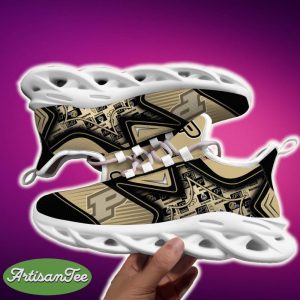 Purdue Boilermakers Black And White Unveil Sports Sneakers Ideas For Men And Women Gift Max Soul Shoes - Purdue Boilermakers Black And White Clunky Shoes For Fans This Season_2