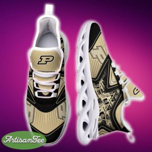 Purdue Boilermakers Black And White Unveil Sports Sneakers Ideas For Men And Women Gift Max Soul Shoes - Purdue Boilermakers Black And White Clunky Shoes For Fans This Season_6