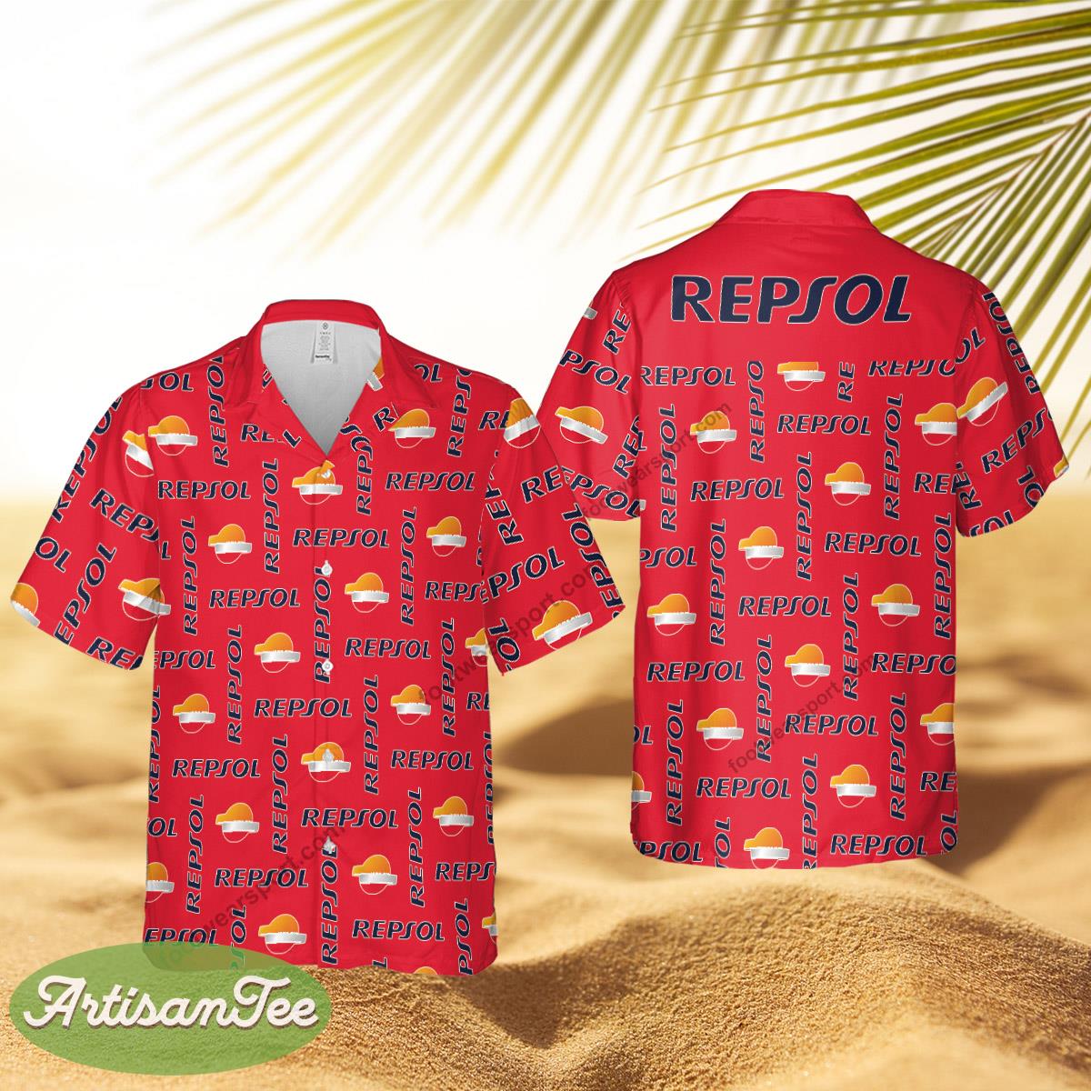 Repsol Brand Contemporary Brand Aloha Hawaiian Shirt For Men And Women - Repsol Brand Contemporary Brand Aloha Hawaiian Shirt For Men And Women