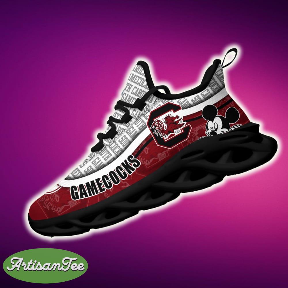 south carolina gamecocks black and white motivate sports sneakers ideas for men and women gift max soul shoes 1 South Carolina Gamecocks Black And White Motivate Sports Sneakers Ideas For Men And Women Gift Max Soul Shoes - South Carolina Gamecocks Black And White Clunky Sneakers For Fans This Season, Custom Sport Shoes_2