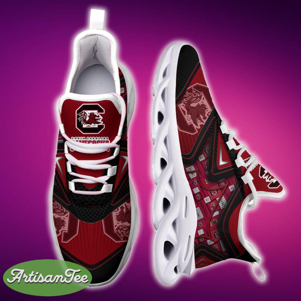 south carolina gamecocks black and white radiate sports sneakers ideas for men and women gift max soul shoes 3 South Carolina Gamecocks Black And White Radiate Sports Sneakers Ideas For Men And Women Gift Max Soul Shoes - South Carolina Gamecocks Black And White Clunky Shoes For Fans This Season_6