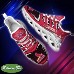 St. Louis Cardinals Evoke Sports Sneakers Ideas For Men And Women Gift Max Soul Shoes - St. Louis Cardinals Customized Clunky Shoes For Sports Enthusiasts H39618_2