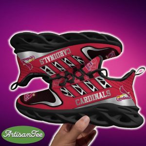 St. Louis Cardinals Evoke Sports Sneakers Ideas For Men And Women Gift Max Soul Shoes - St. Louis Cardinals Customized Clunky Shoes For Sports Enthusiasts H39618_1