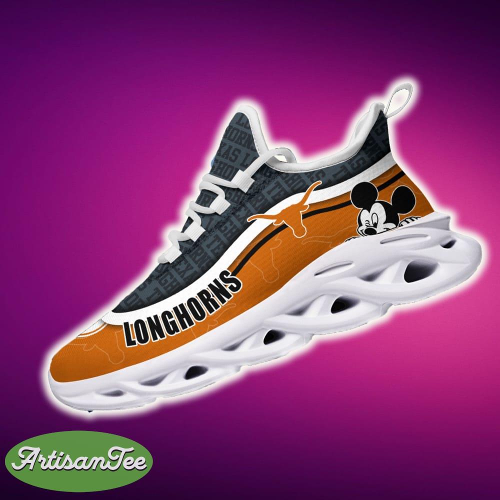 texas longhorns black and white fashion forward sports sneakers ideas for men and women gift max soul shoes 2 Texas Longhorns Black And White Fashion-forward Sports Sneakers Ideas For Men And Women Gift Max Soul Shoes - Texas Longhorns Black And White Clunky Sneakers For Fans This Season, Custom Sport Shoes_4