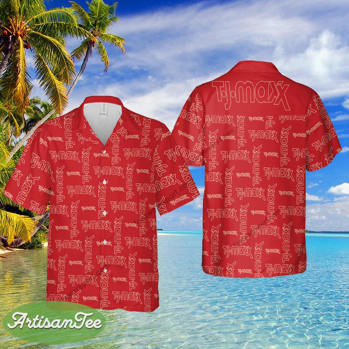 t.j. maxx Brand Coconut Brand New 3D Hawaiian Shirt For Summer - t.j. maxx Brand Coconut Brand New 3D Hawaiian Shirt For Summer